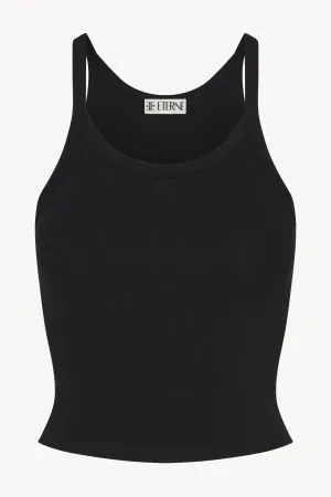 Cropped Rib Tank