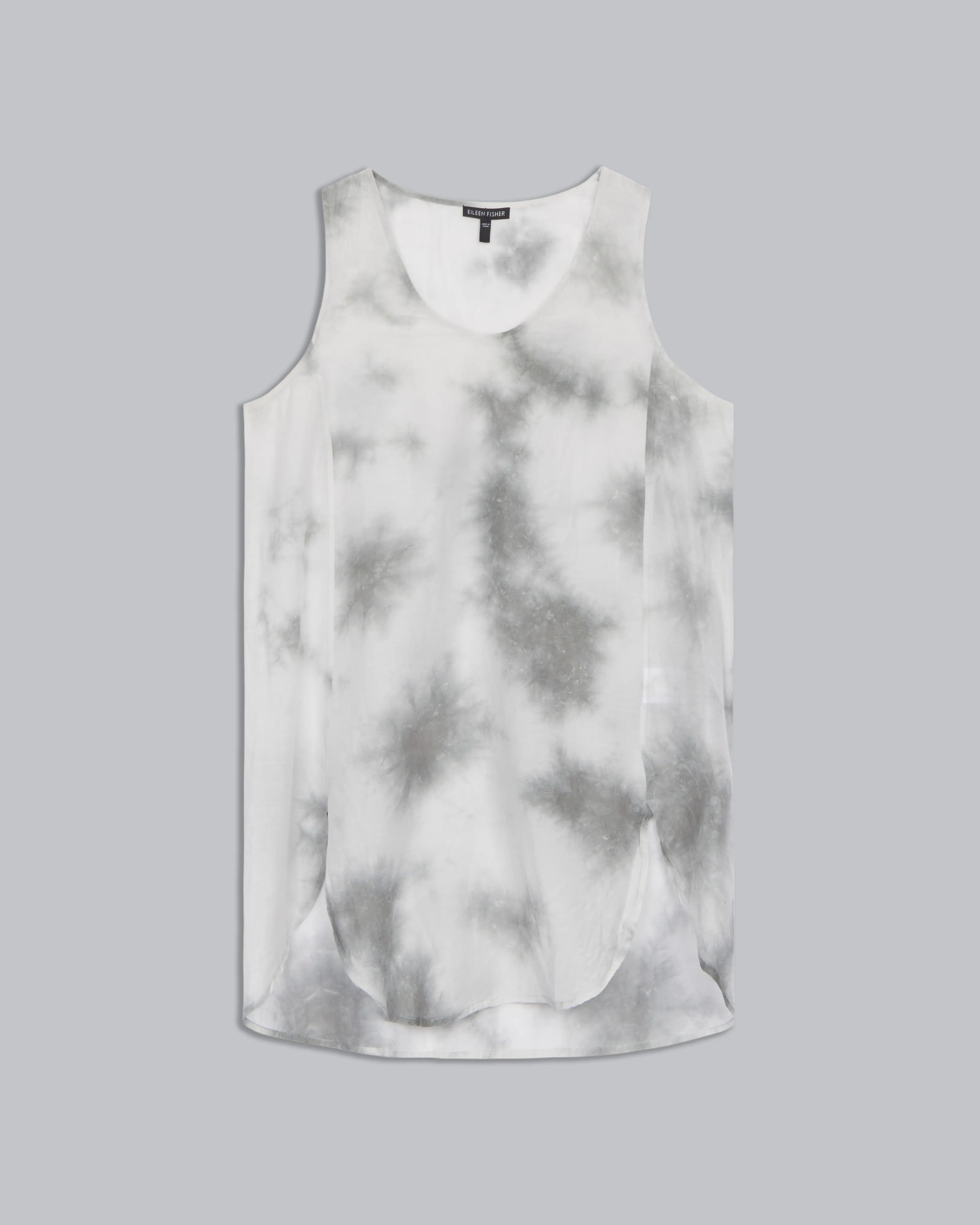 Crystalline Cotton Silk Tank