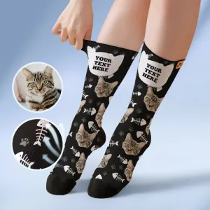Custom Breathable Soft Face Socks