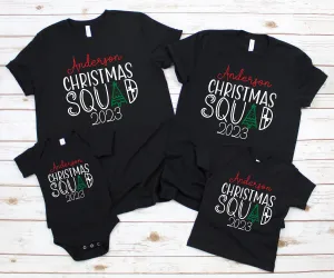 Customizable Christmas Matching Family Squad Pajamas