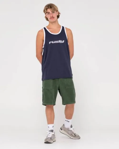 Dead Ringer Tank- Navy Blue