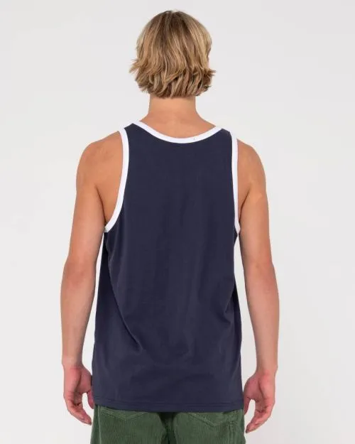 Dead Ringer Tank- Navy Blue