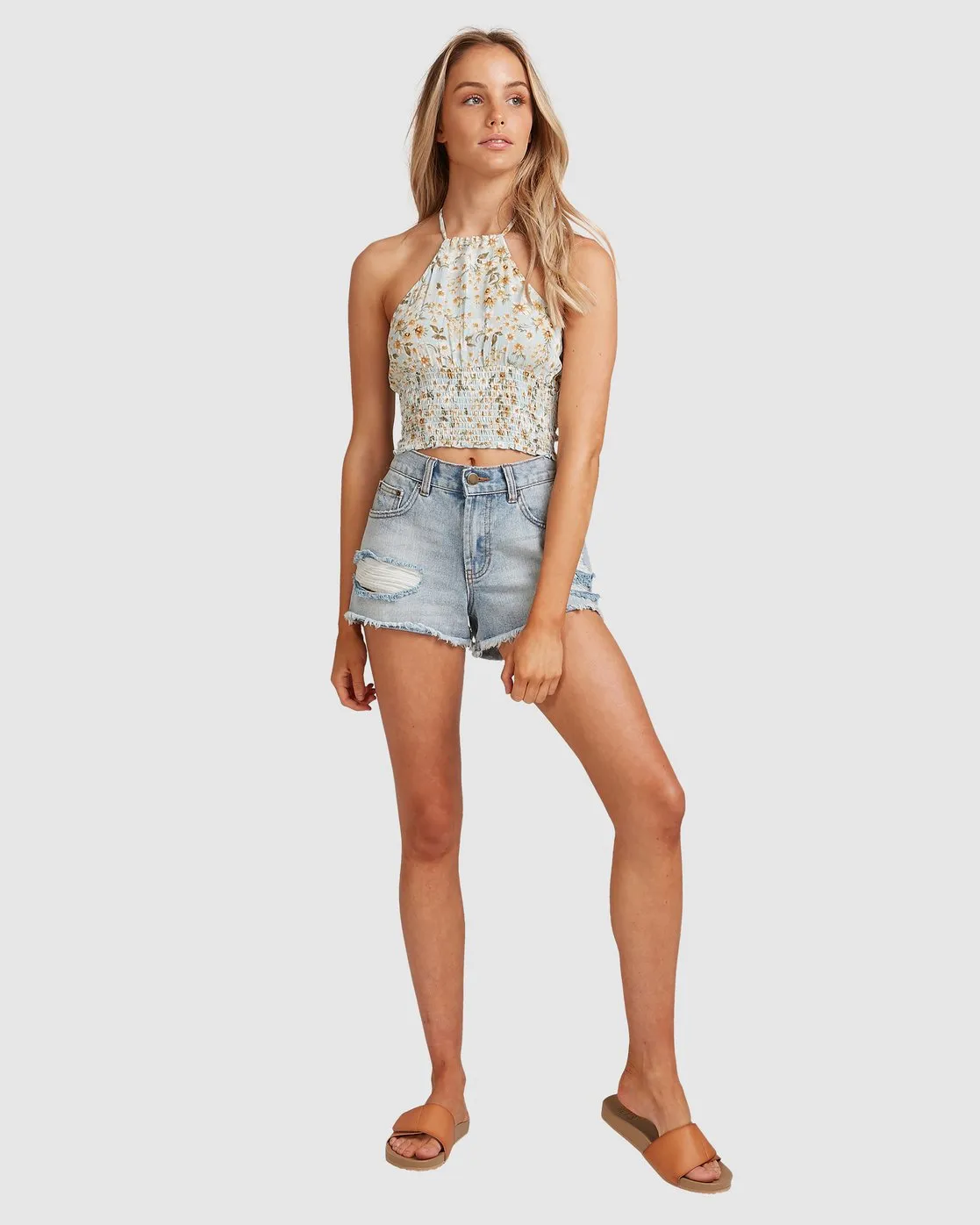 Del Mar Halter Top