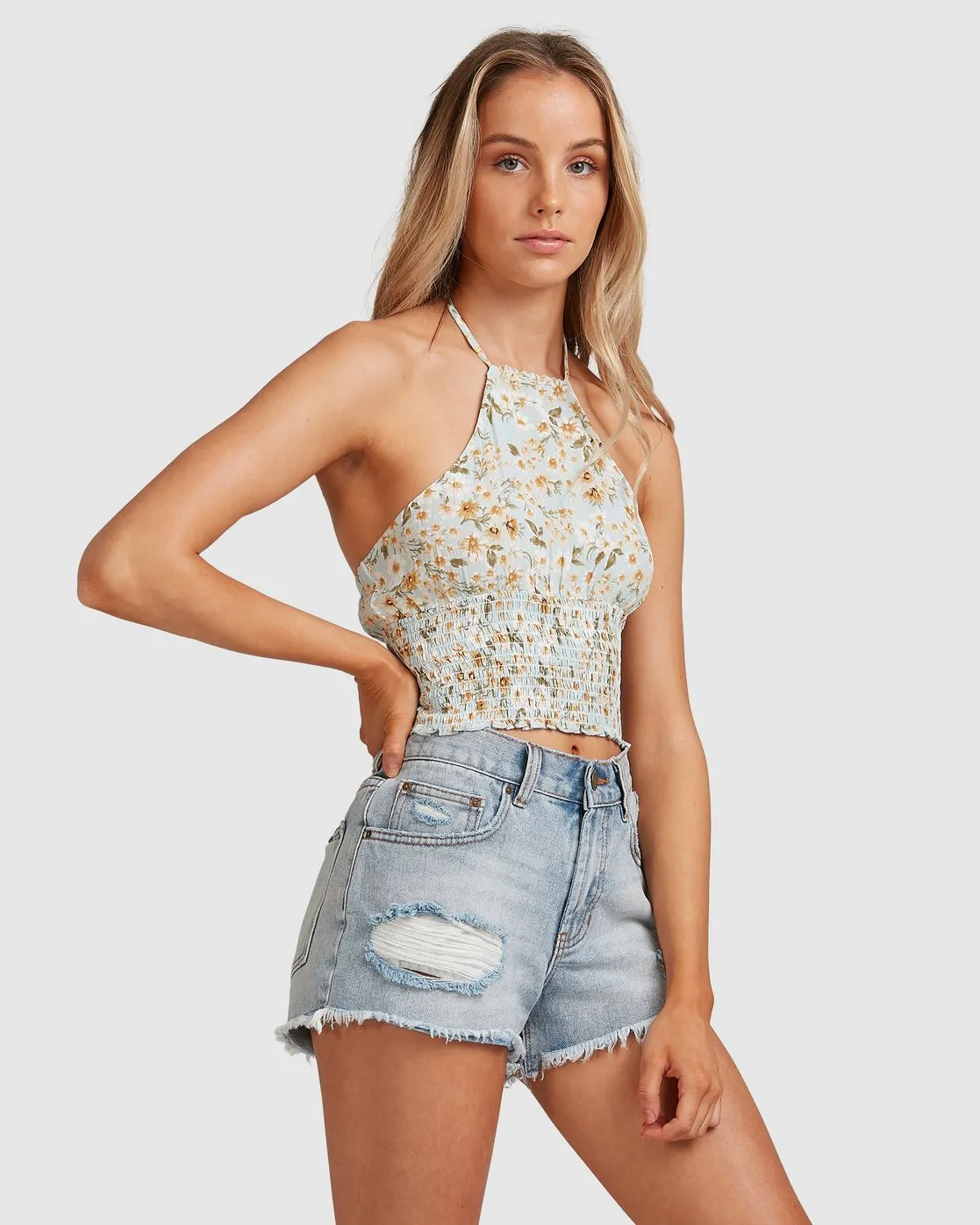 Del Mar Halter Top