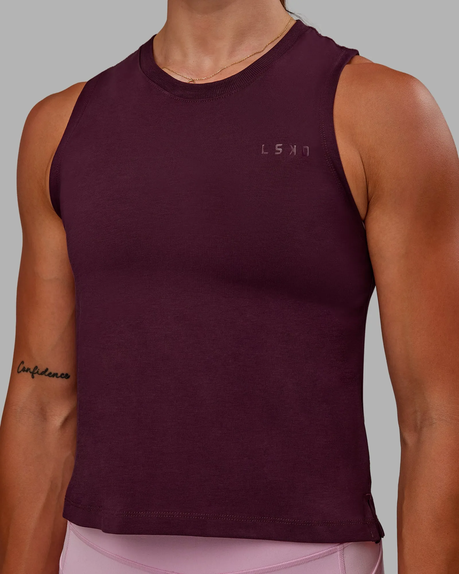 Deluxe PimaFLX Tank - Cherry Lacquer
