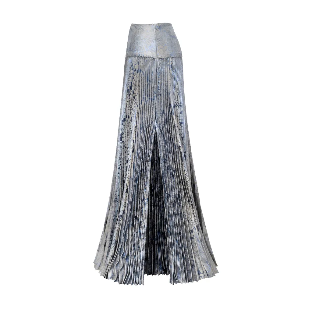 Diana Skirt- Blue Silver