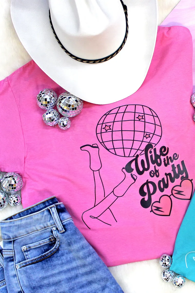 Disco Wife Of The Party Unisex HD Cotton Tee