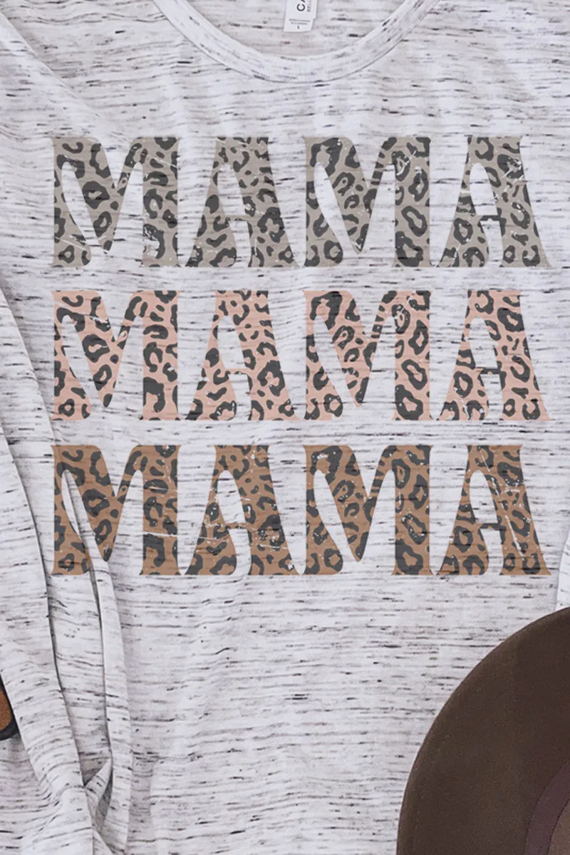 Distressed Animal Mama Unisex Short Sleeve Tee