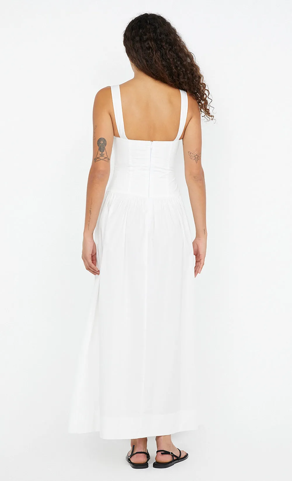 DUNE MAXI DRESS - WHITE