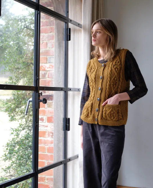 Eire Aran Waistcoat SALE