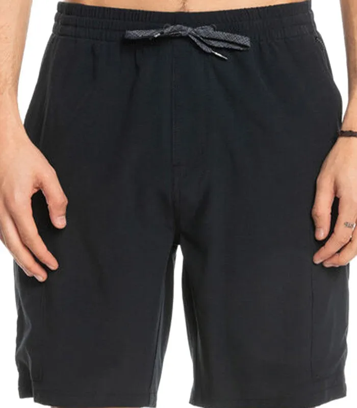 Elastic Cargo Mens Black