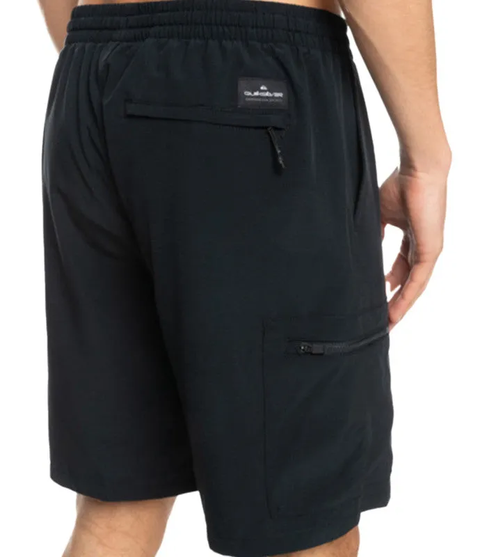 Elastic Cargo Mens Black