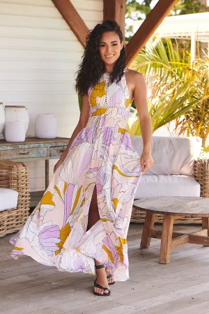 Endless Summer Maxi Dress - Lavender Swirl