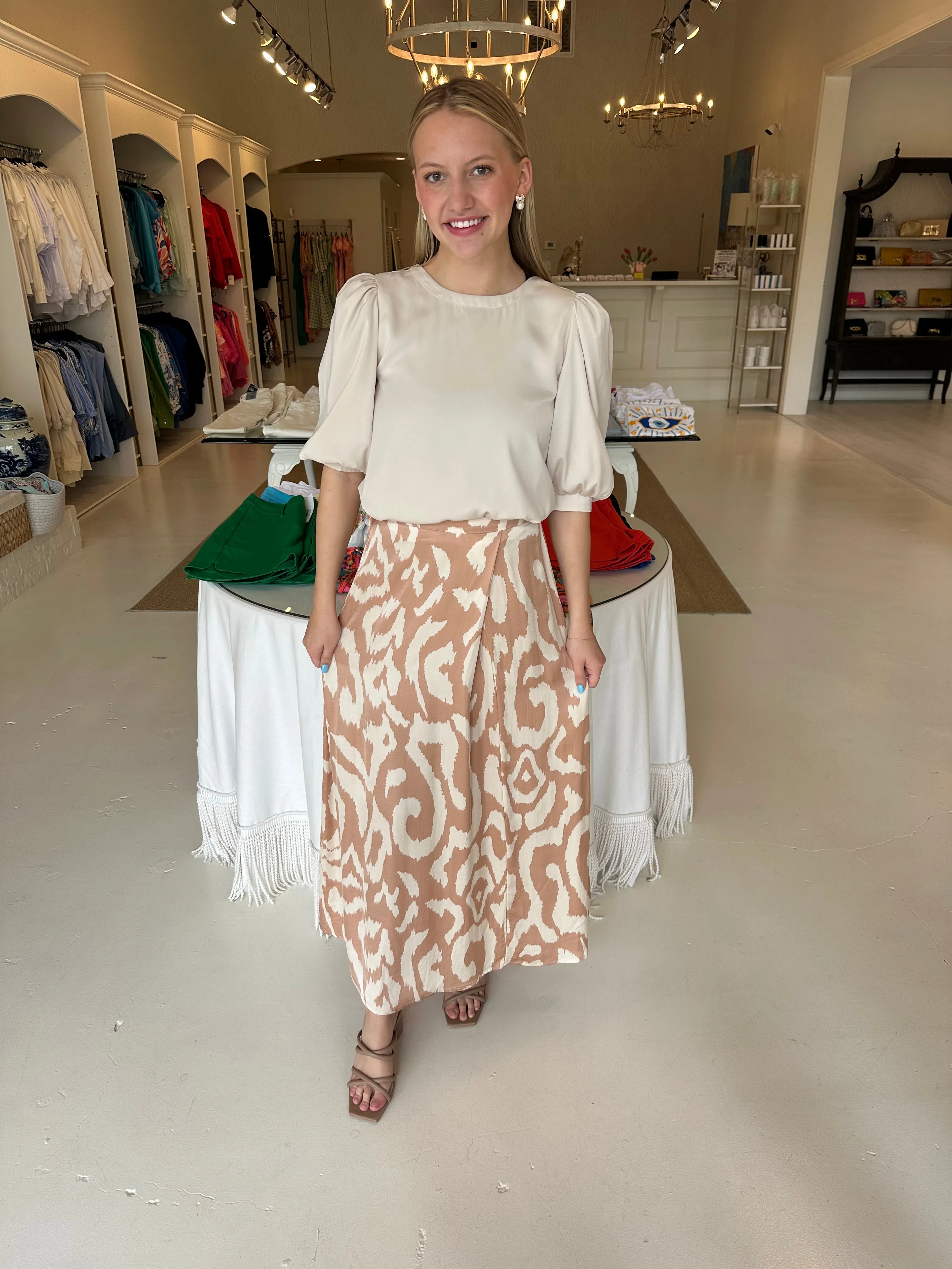 Esqualo Solar Swing Skirt