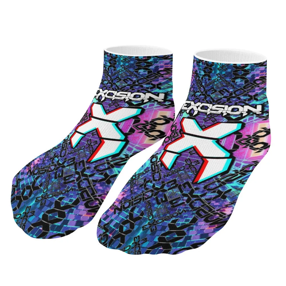 Excision Ankle Socks (5 Pairs) Sweat-proof, Odor-proof, Breathable