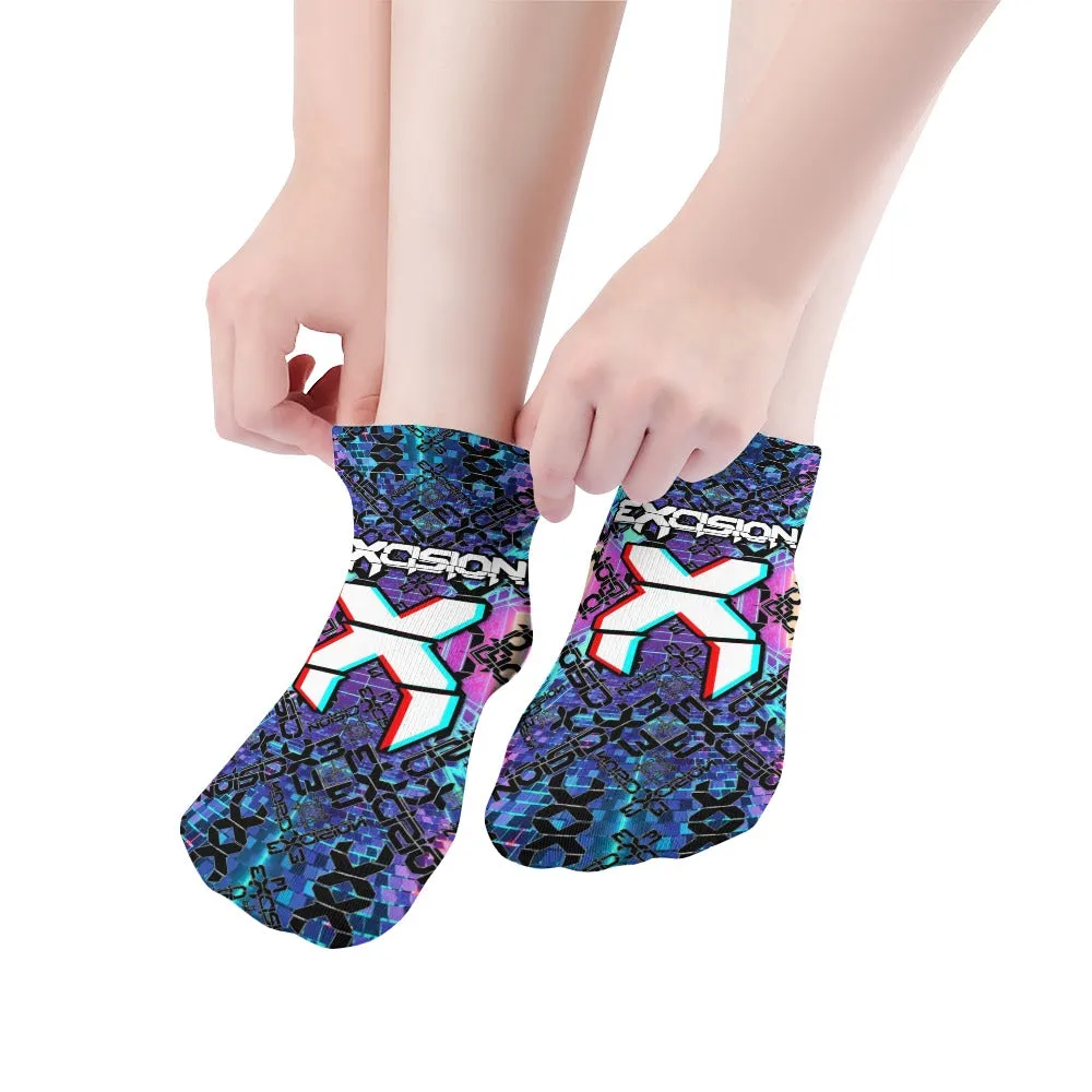 Excision Ankle Socks (5 Pairs) Sweat-proof, Odor-proof, Breathable