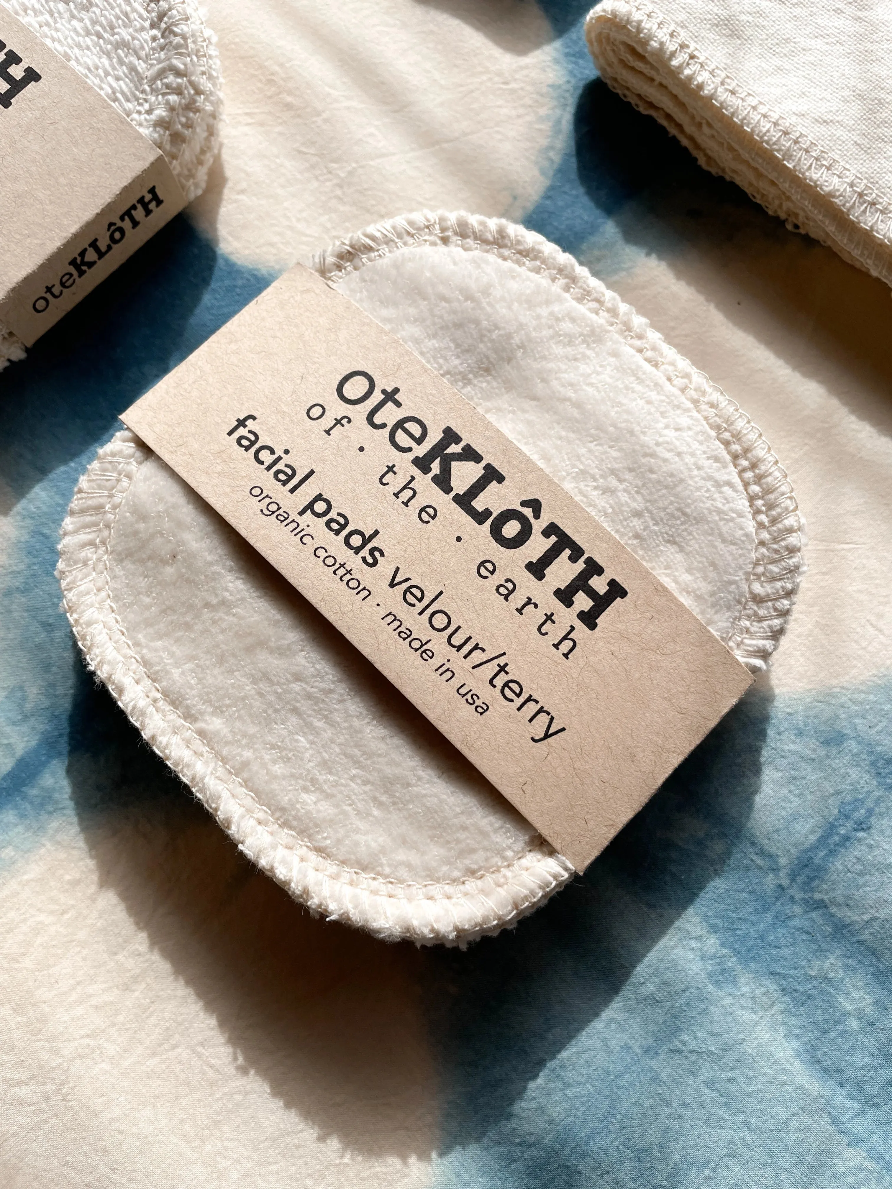 Facial Pads | Organic Cotton | Velour   Terry