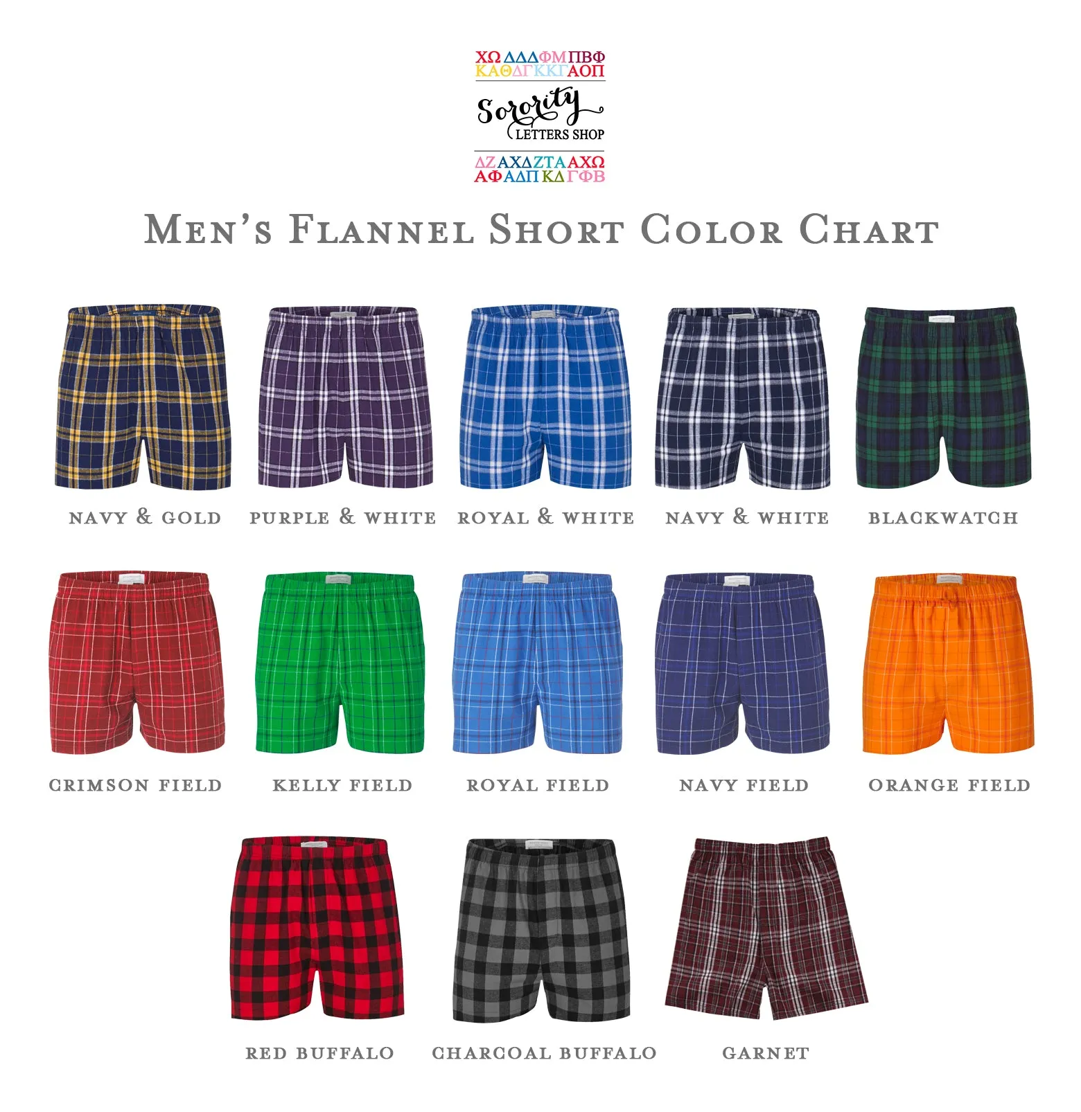 FarmHouse Pajama Bottom Shorts-Boxers