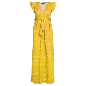 Fashion Summer Dot Print Long Dresses