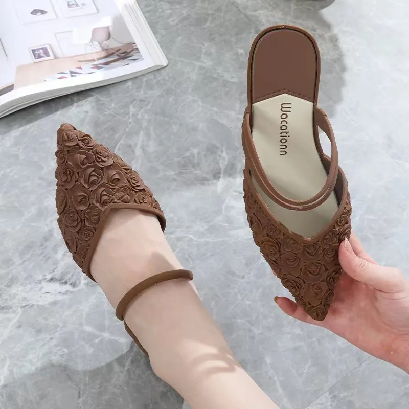 Fashionable Waterproof Heel Sandals