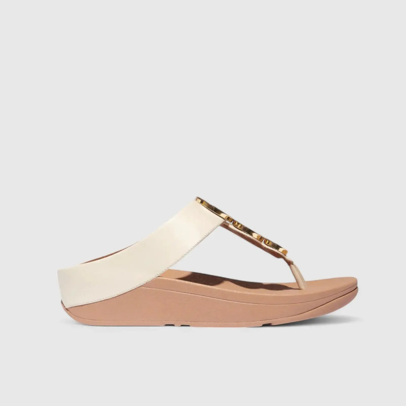 Fit Flops Fino Resin Hoop Beige  IB8-A99