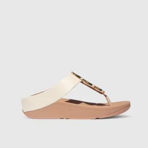 Fit Flops Fino Resin Hoop Beige  IB8-A99