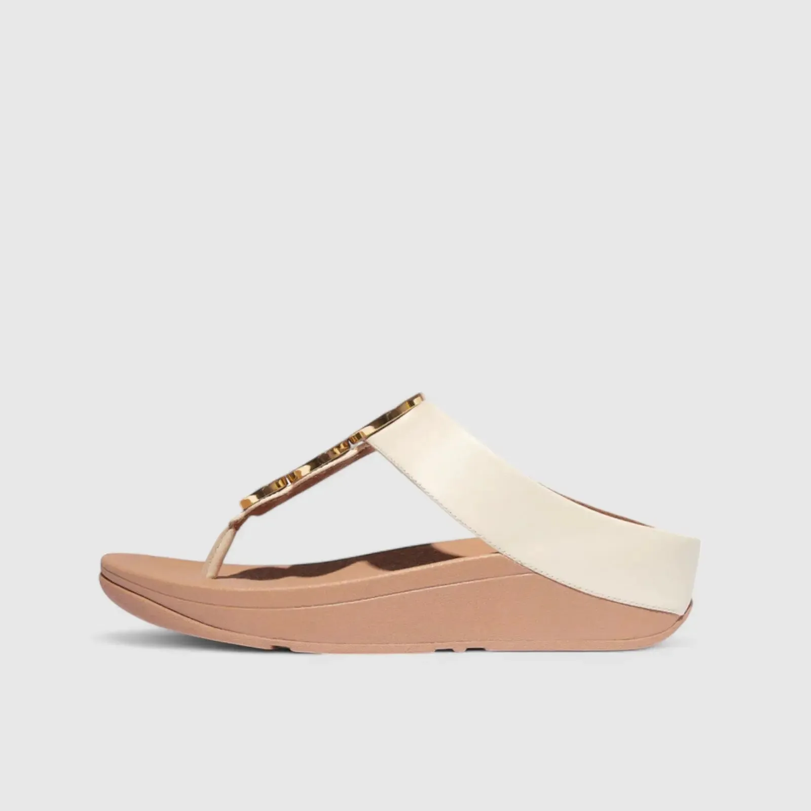 Fit Flops Fino Resin Hoop Beige  IB8-A99