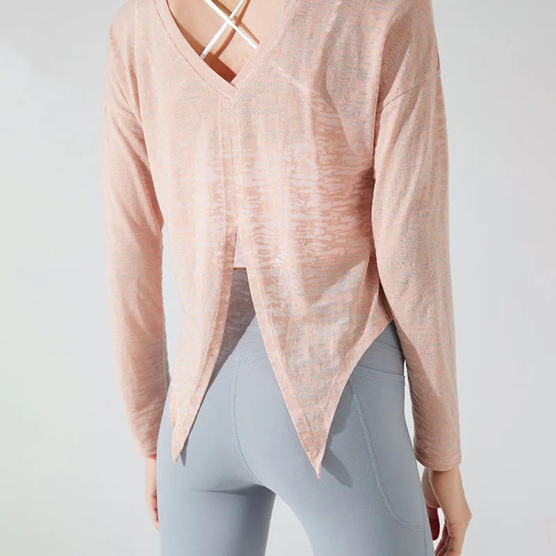 Fitness Loose Sportswear Top