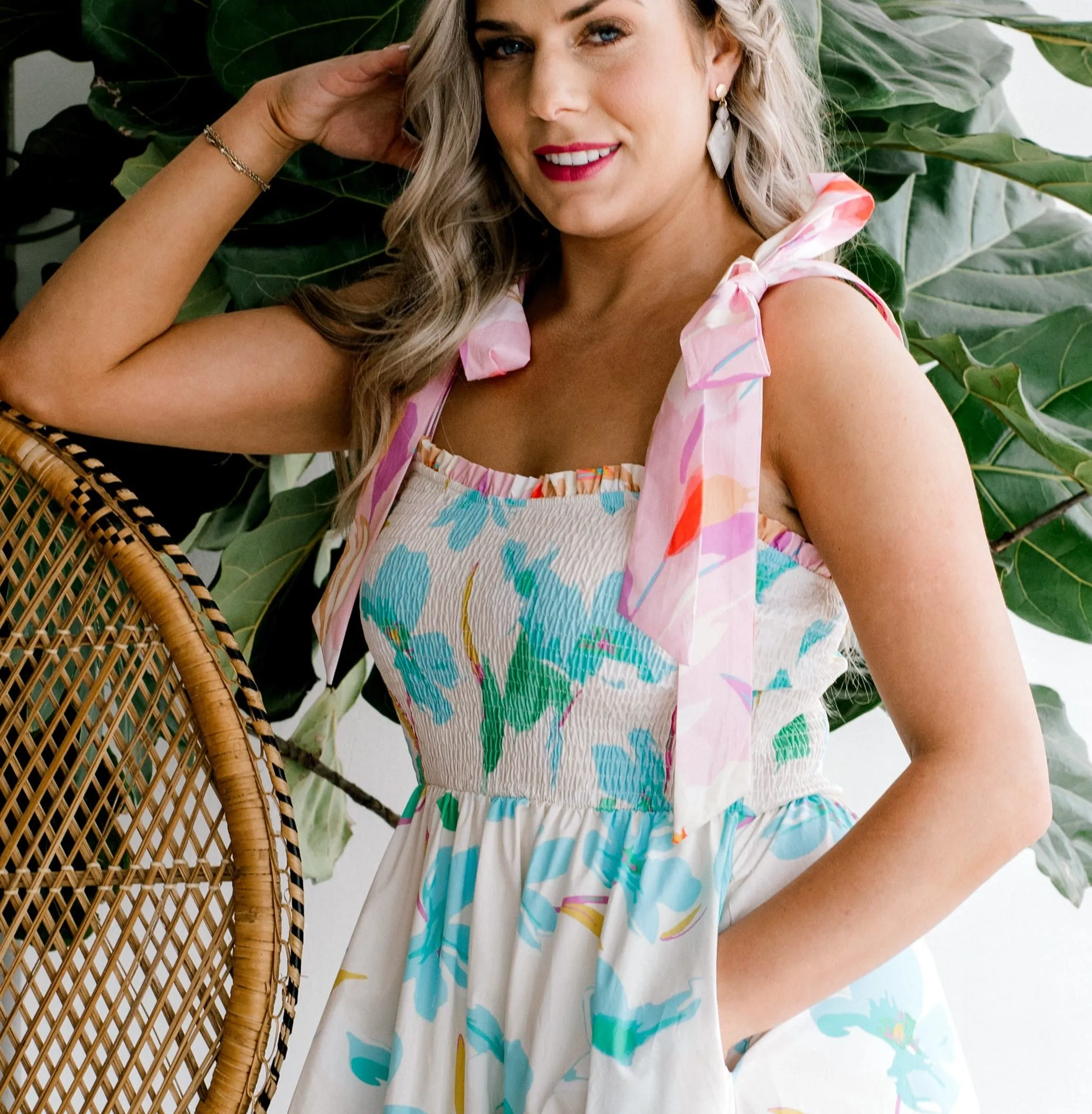 Floral Whimsy Dress
