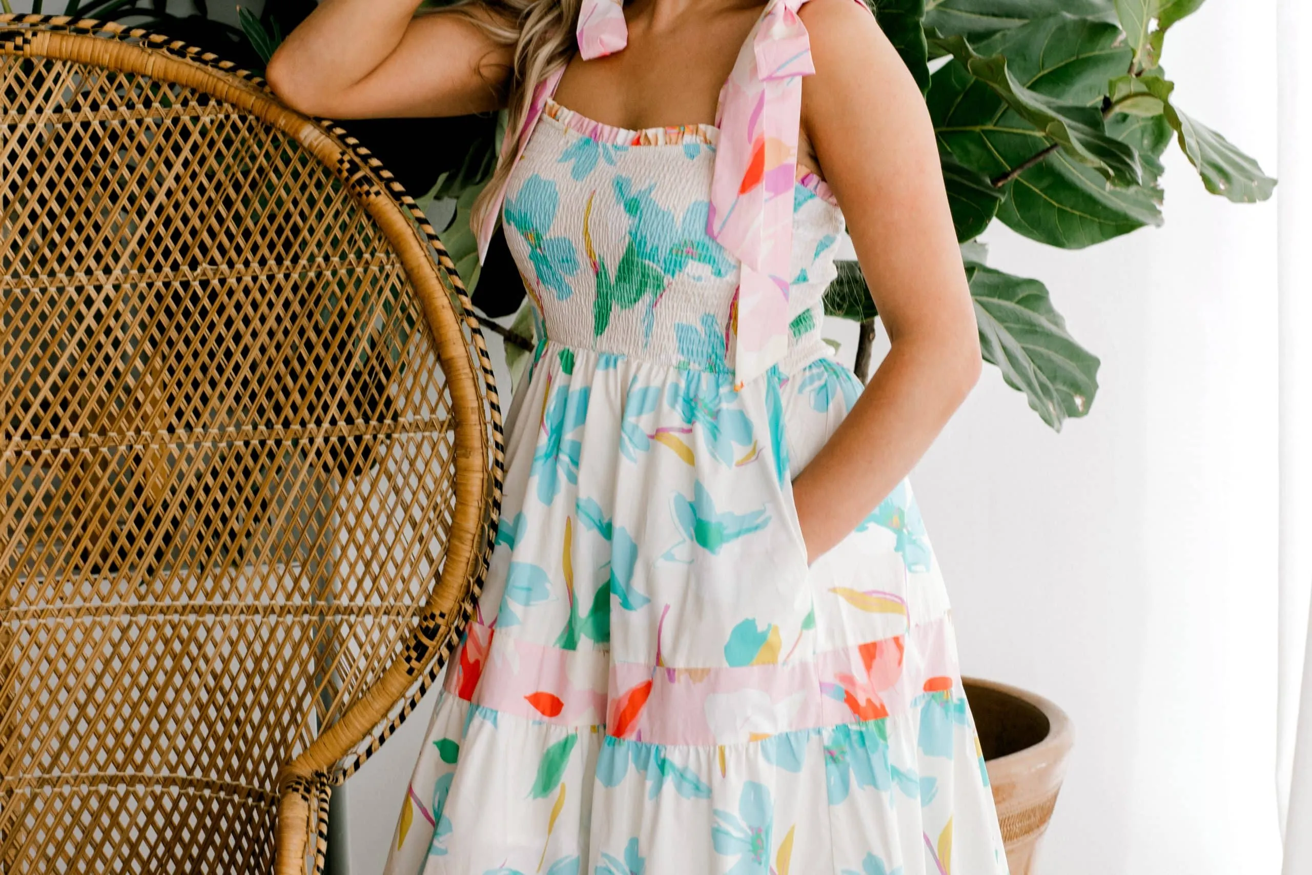 Floral Whimsy Dress