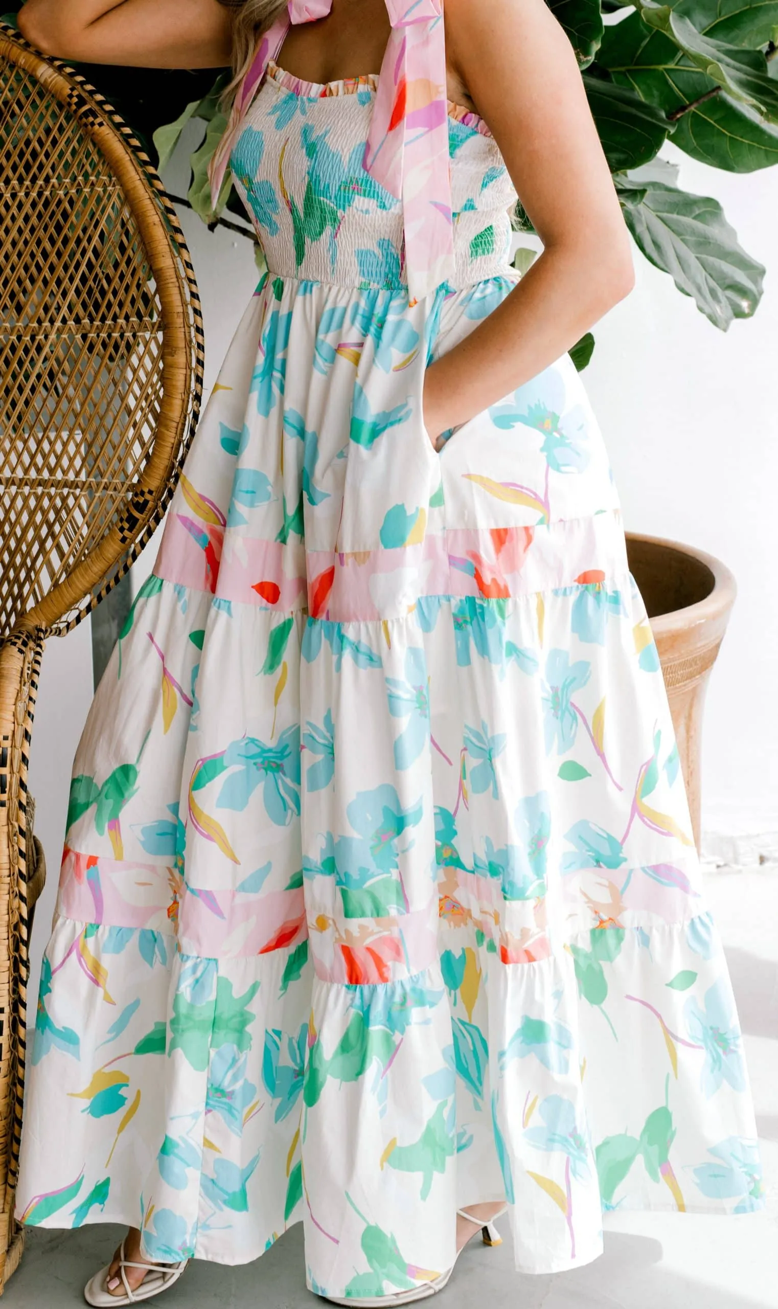 Floral Whimsy Dress