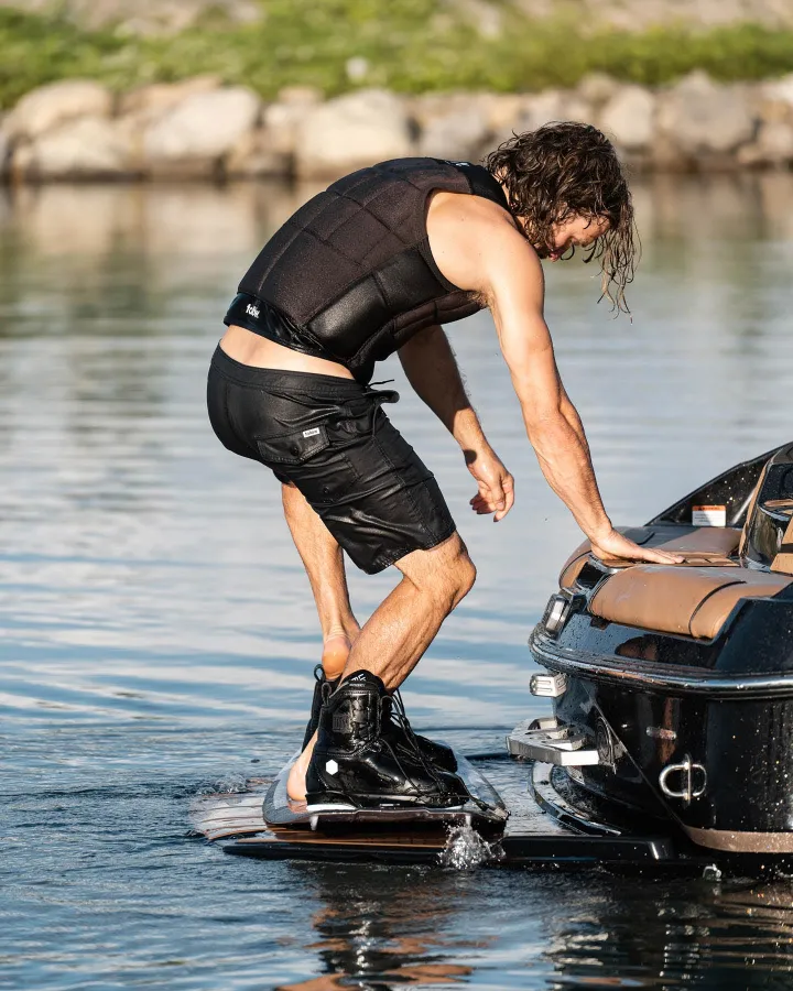 Follow ATV 2 Mens Boardie - Black - 2023