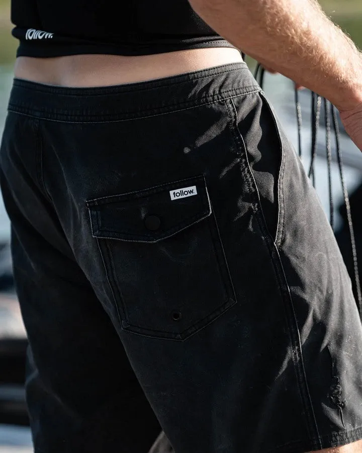 Follow ATV 2 Mens Boardie - Black - 2023