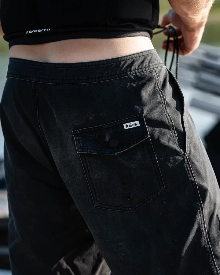 Follow ATV 2 Mens Boardie - Black - 2023