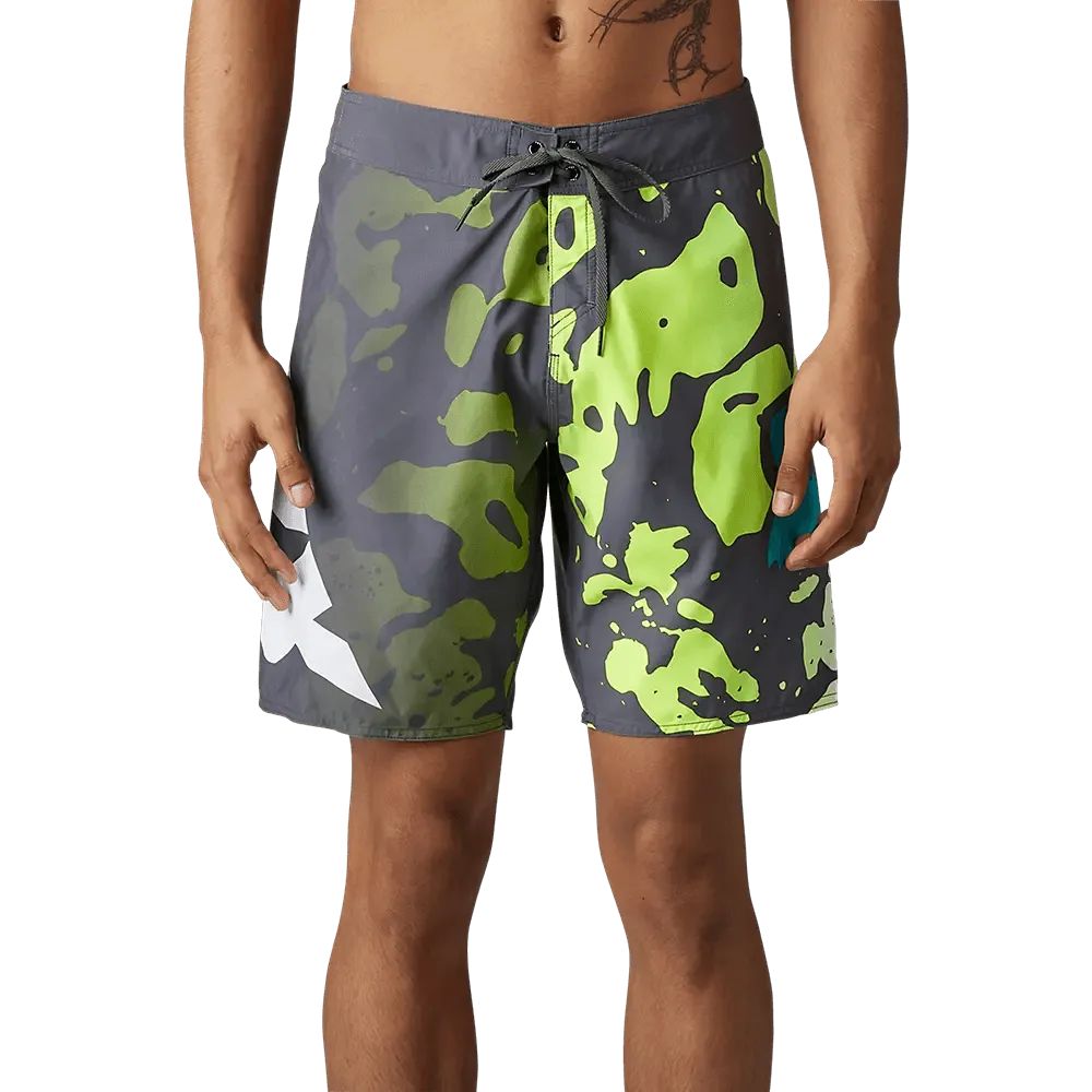 Fox Morphic 19" Mens Boardshorts Dark Shadow Grey