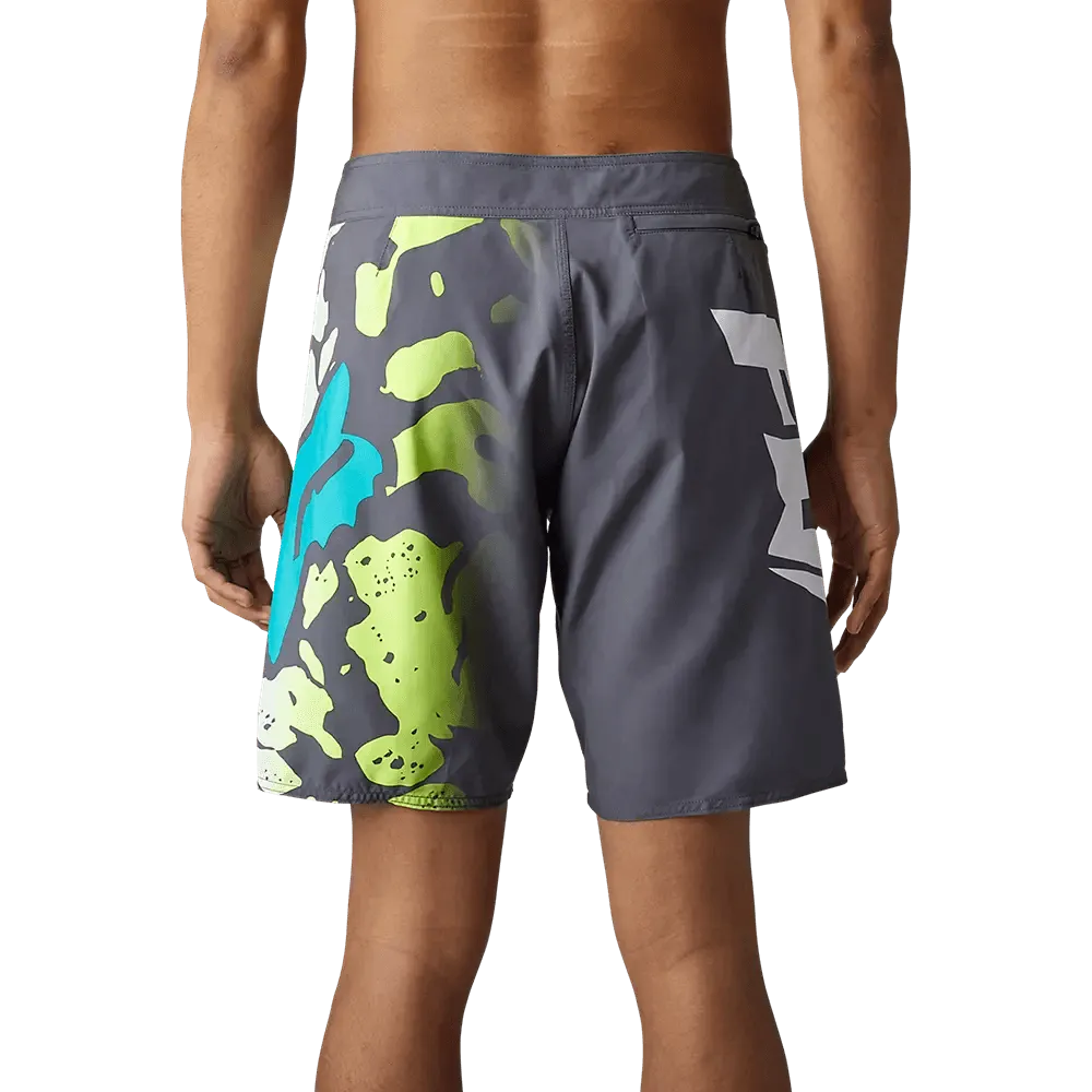 Fox Morphic 19" Mens Boardshorts Dark Shadow Grey