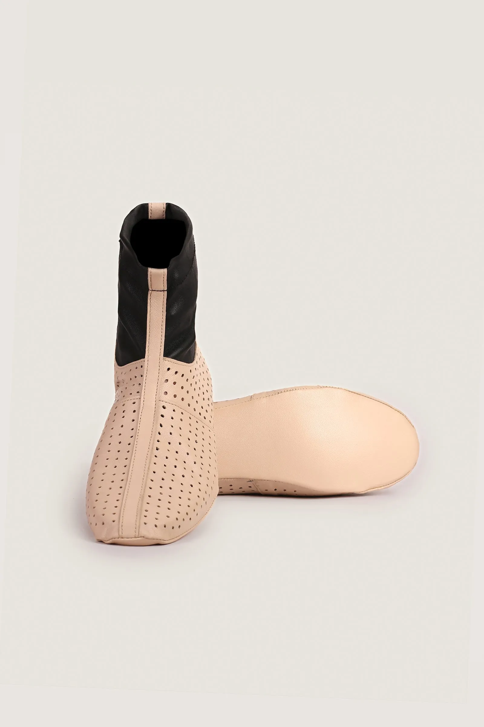 Full Grain Stretch Leather Breathable Socks