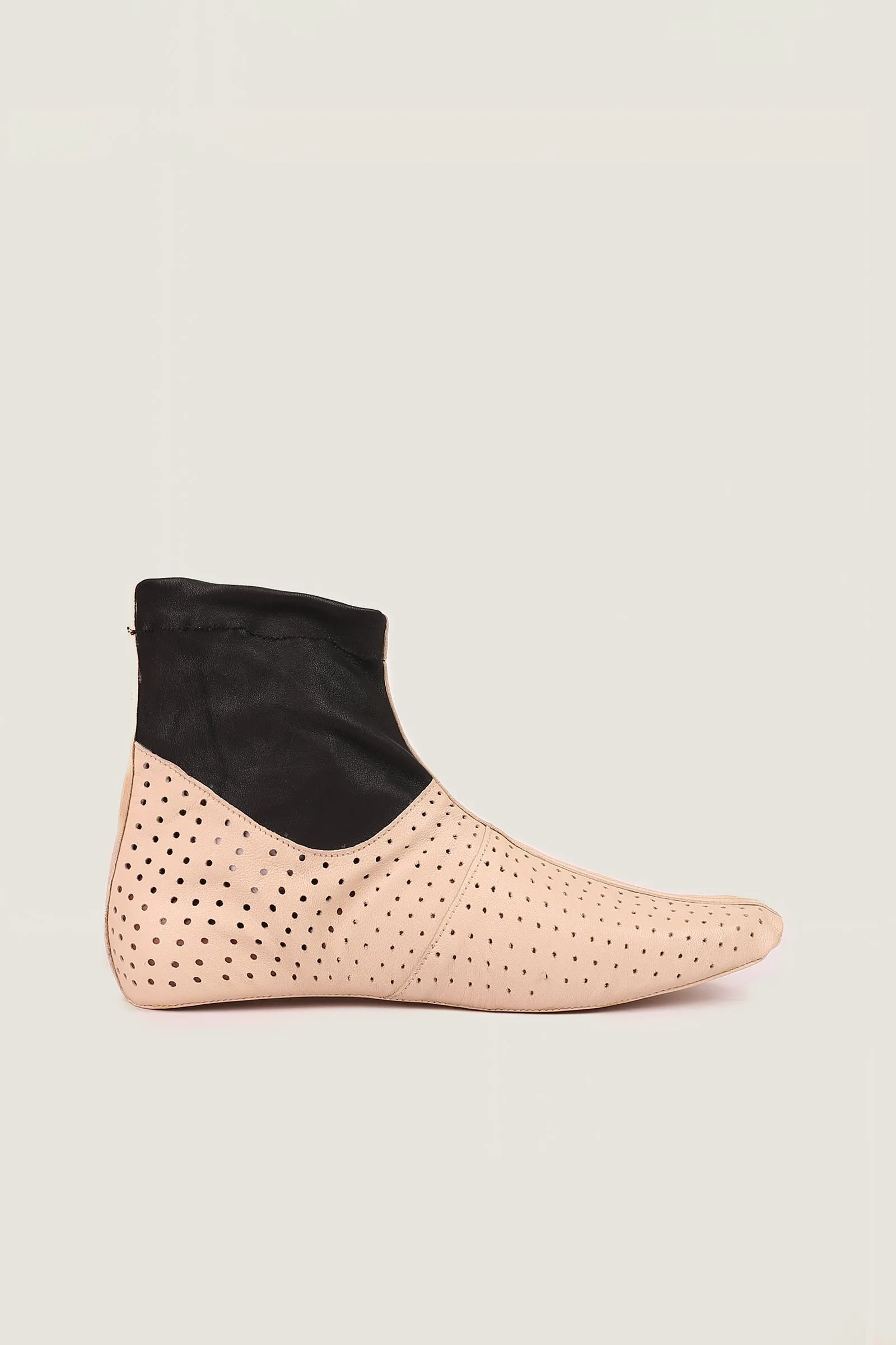 Full Grain Stretch Leather Breathable Socks