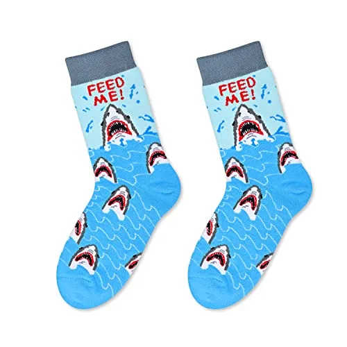 Funny Boys Socks Boy Animal Socks Gifts for Boys Who Love Animals, Best Gifts for Animal Lovers, Birthdays Gifts for 7-10 Years Old Boys, Holidays Gifts, Children's Day Gifts