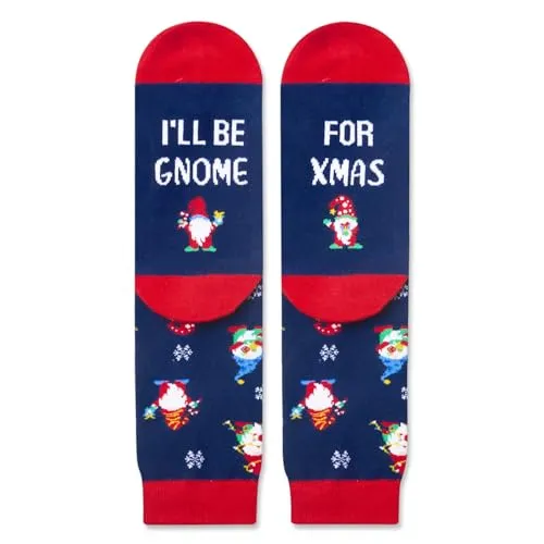 Funny Christmas Gifts for Men, Christmas Vacation Gifts, Christmas Socks, Christmas Santa Socks, Xmas Gifts, Santa Gift Stocking Stuffer, Christmas Santa Gifts