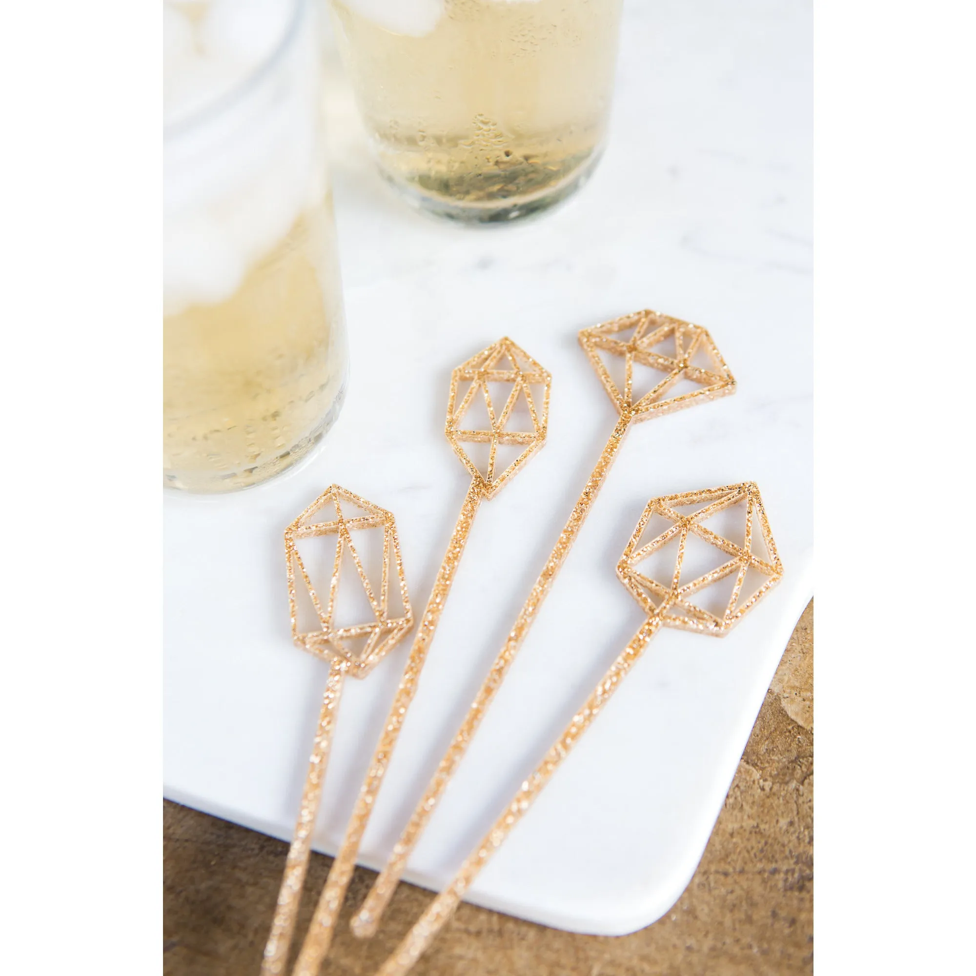 Gemstone Swizzle Sticks