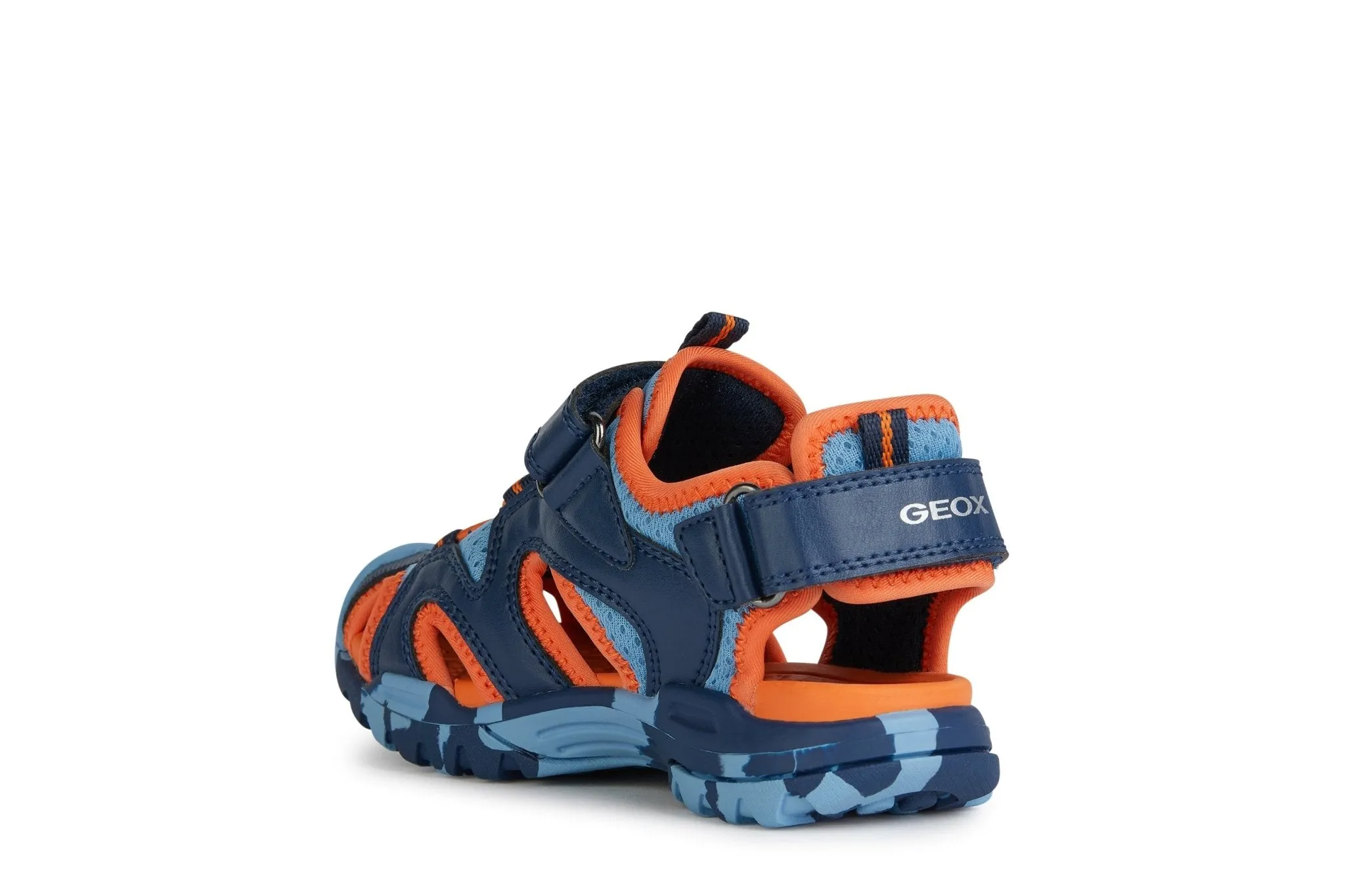 Geox - Borealis Sandal - Blue/Orange