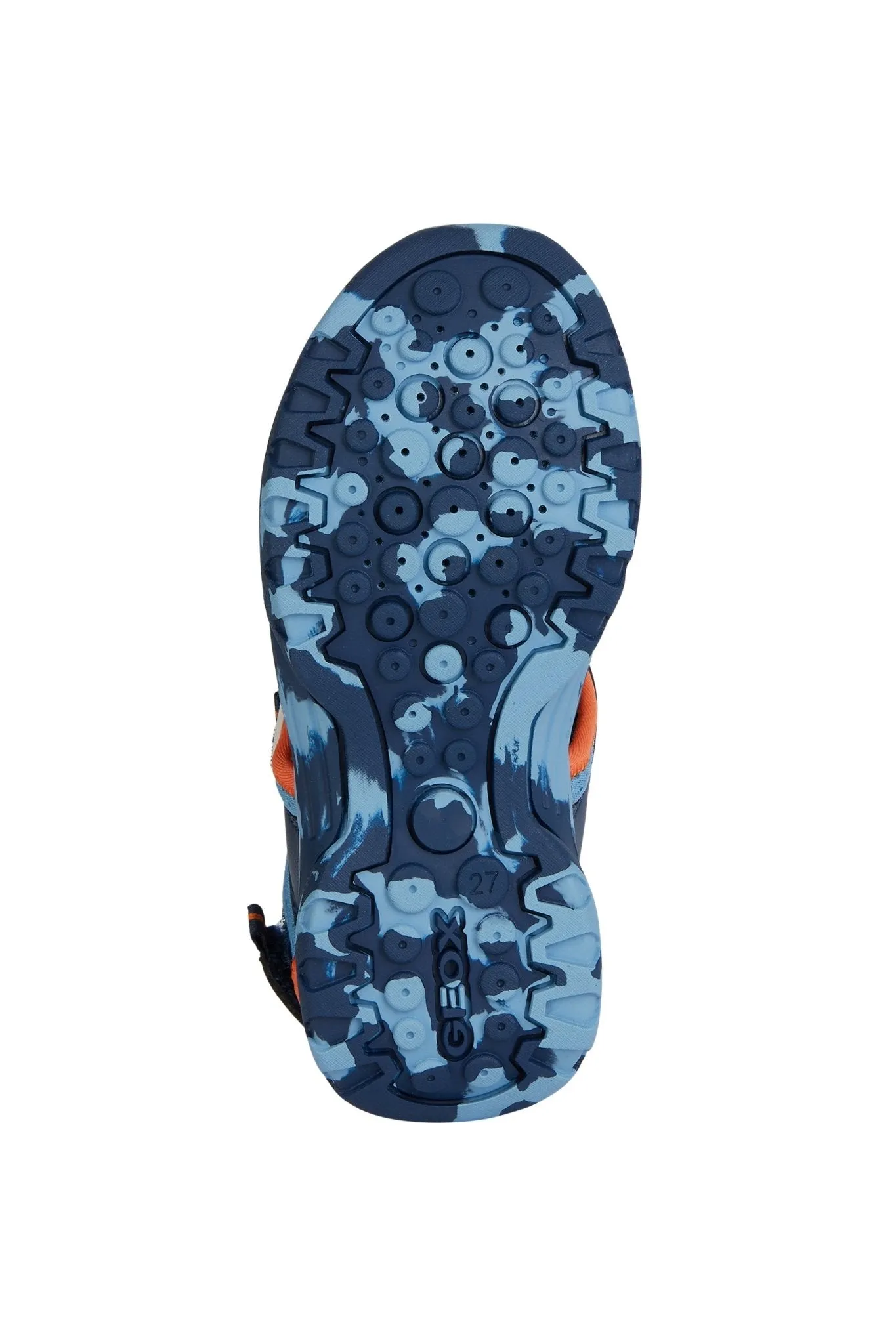 Geox - Borealis Sandal - Blue/Orange