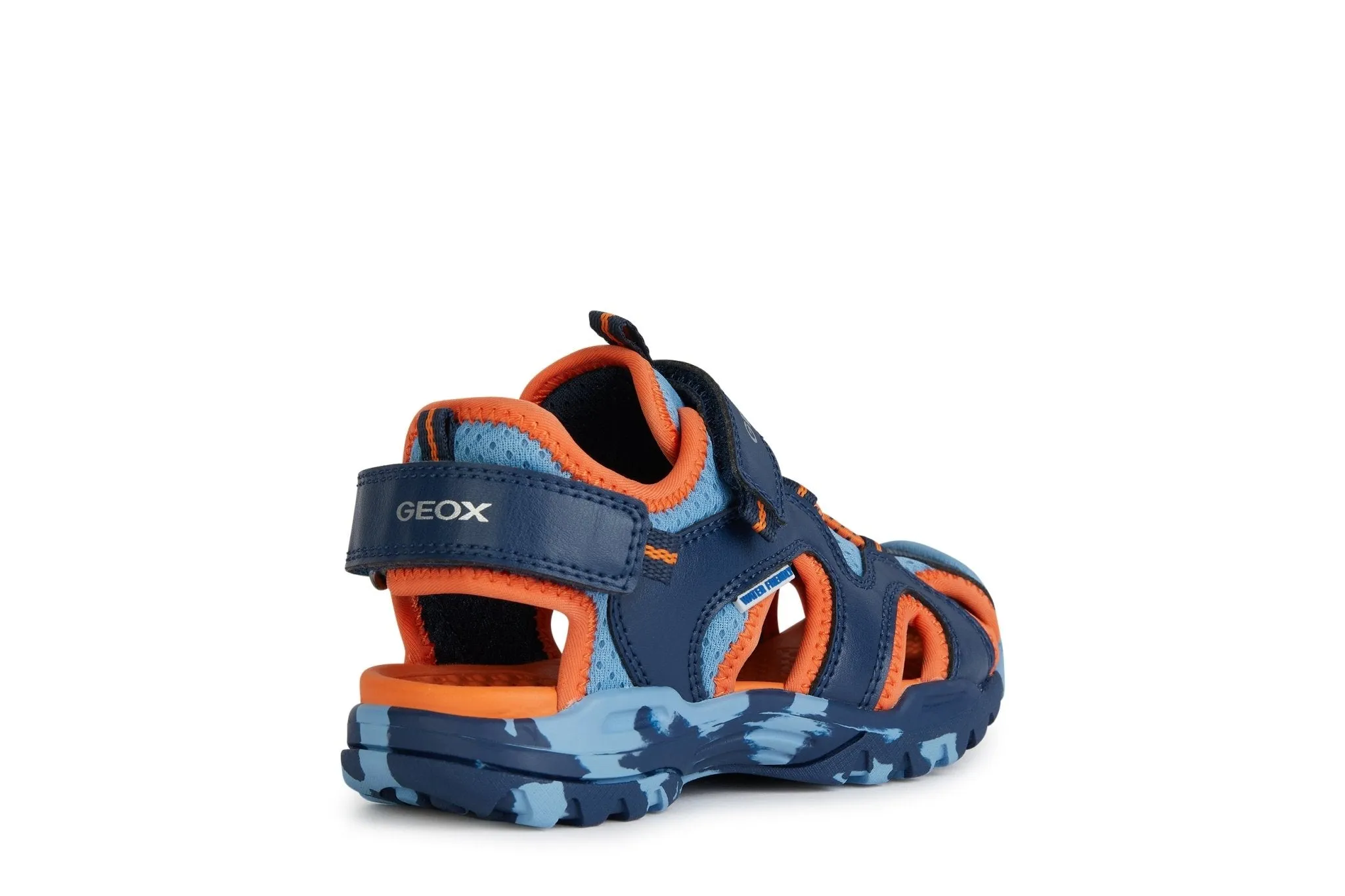 Geox - Borealis Sandal - Blue/Orange