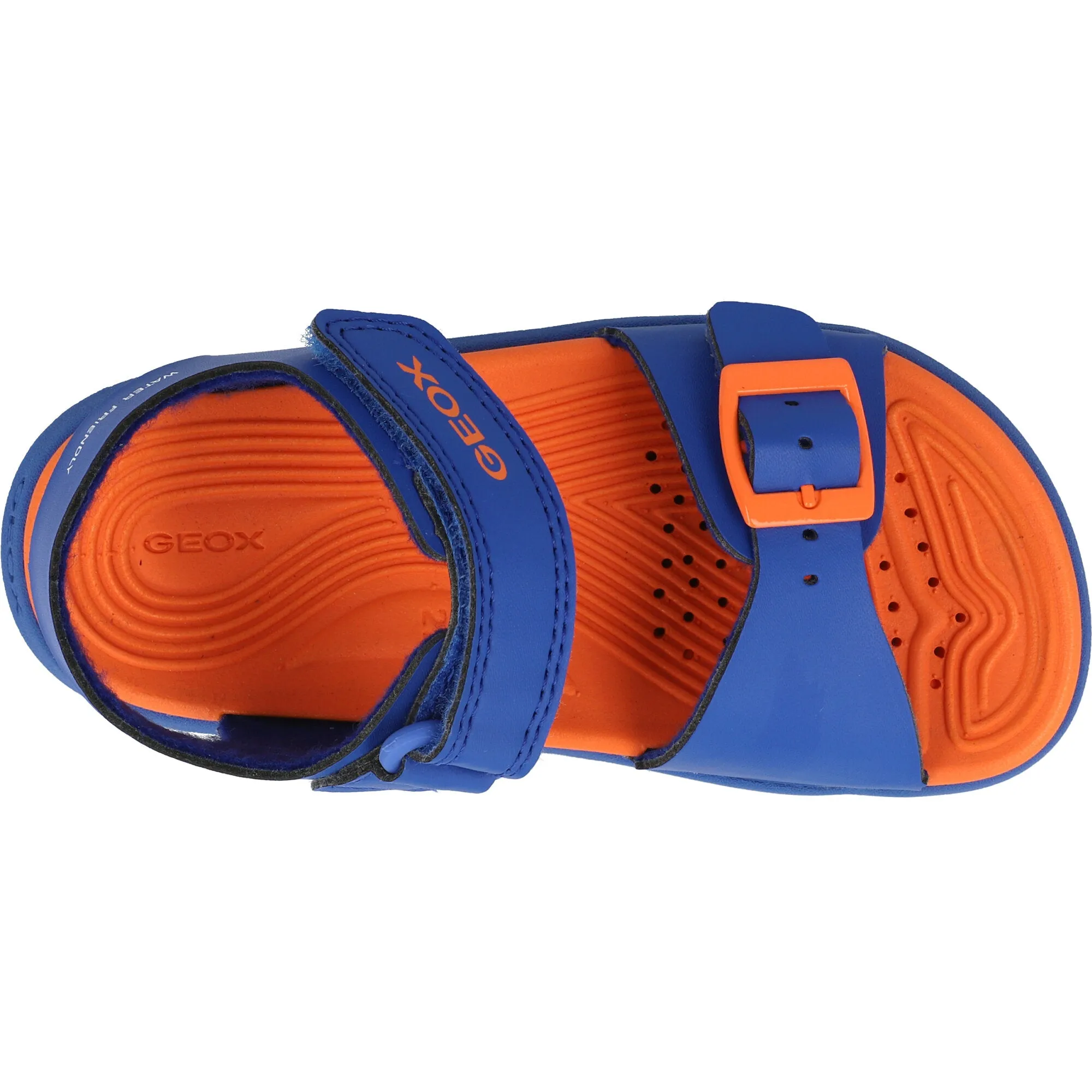Geox Fusbetto Junior Sandal Royal Blue Orange