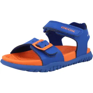 Geox Fusbetto Junior Sandal Royal Blue Orange