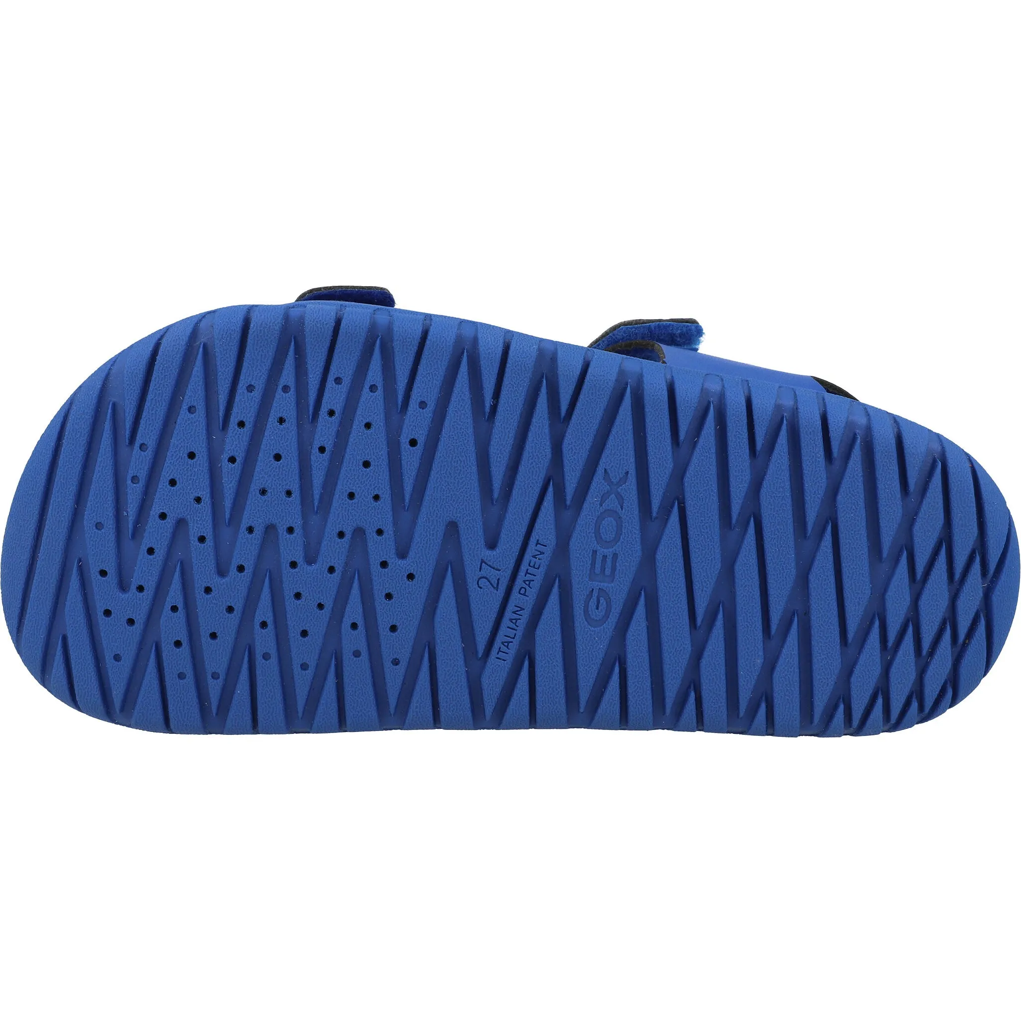 Geox Fusbetto Junior Sandal Royal Blue Orange