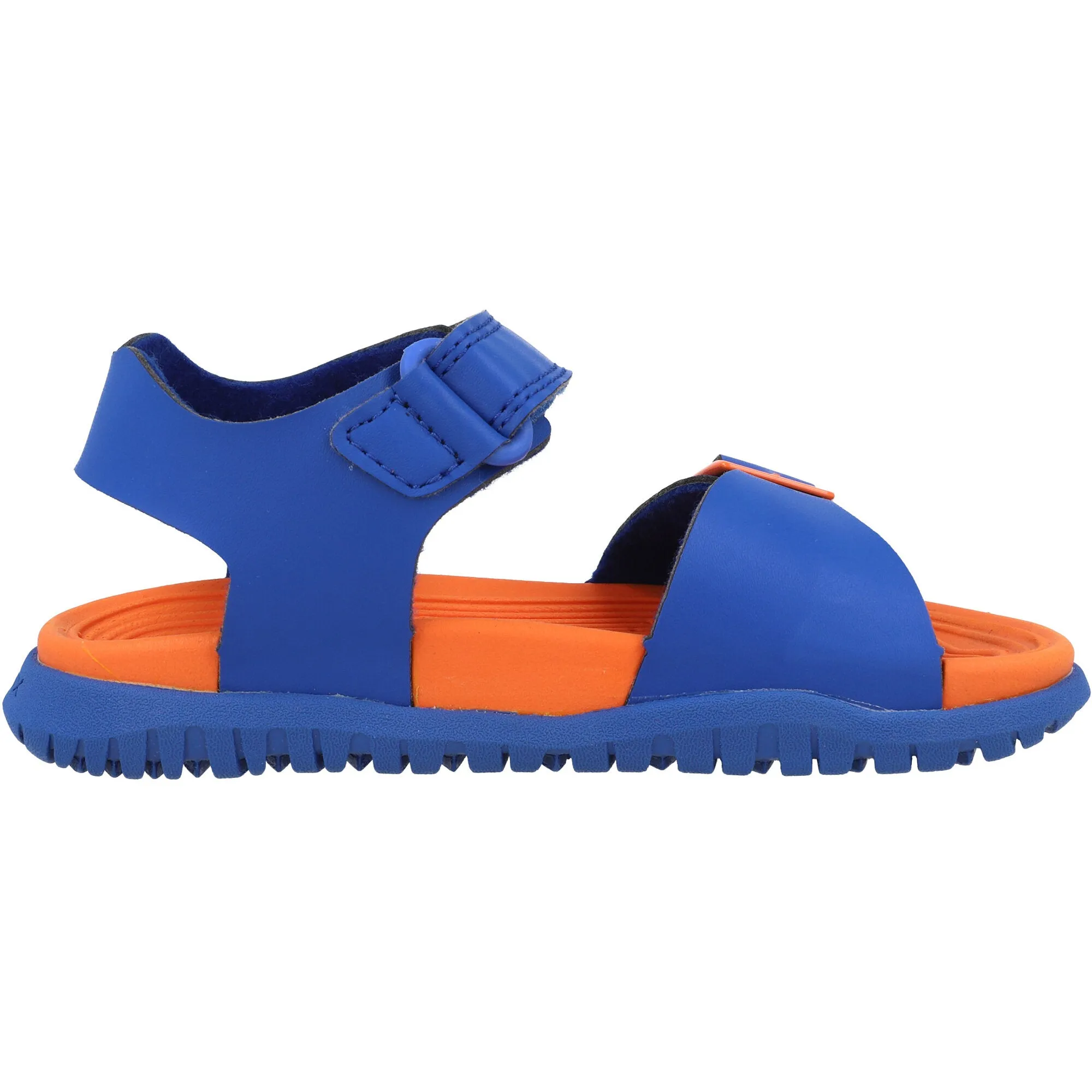 Geox Fusbetto Junior Sandal Royal Blue Orange