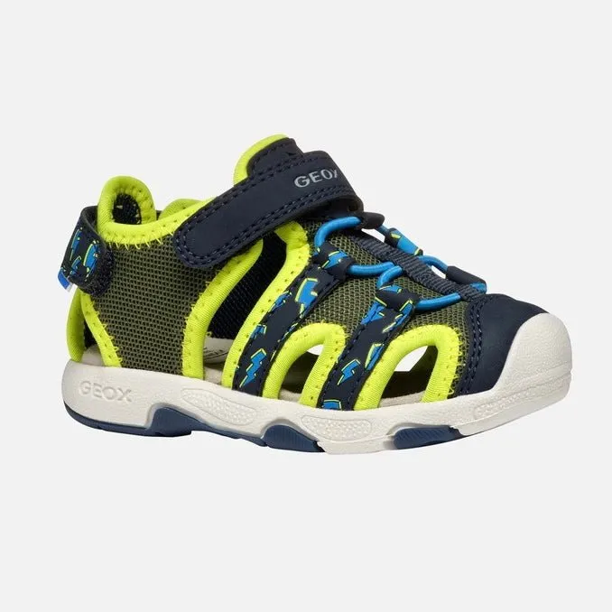 Geox - Sandal Multy - Pistachio/Navy