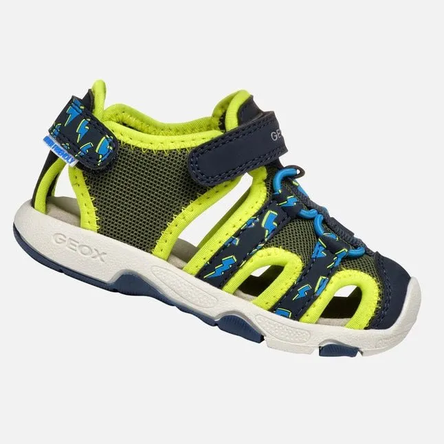 Geox - Sandal Multy - Pistachio/Navy